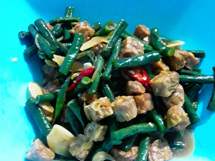 Cara Gampang Menyiapkan Resep Oseng Tempe kacang panjang yang Lezat Anti Ribet, Lezat