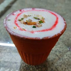 A picture of Kulhad vaali lassi👩‍🍳🍺.