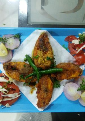 A picture of Fish fry.
