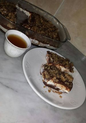 صورة لوصفة حلا الأوريو والنوتيلا😋