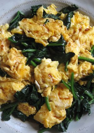 A picture of Just Spinach & Eggs.