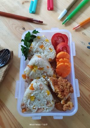 Foto resep Onigiri 3 in 1