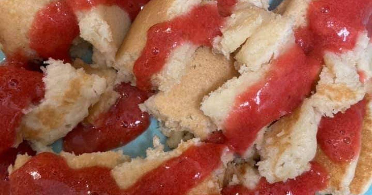 Resep Strawberry Syrup For Pancakes n Waffles Enak, Praktis,... - foto hasil masakan
