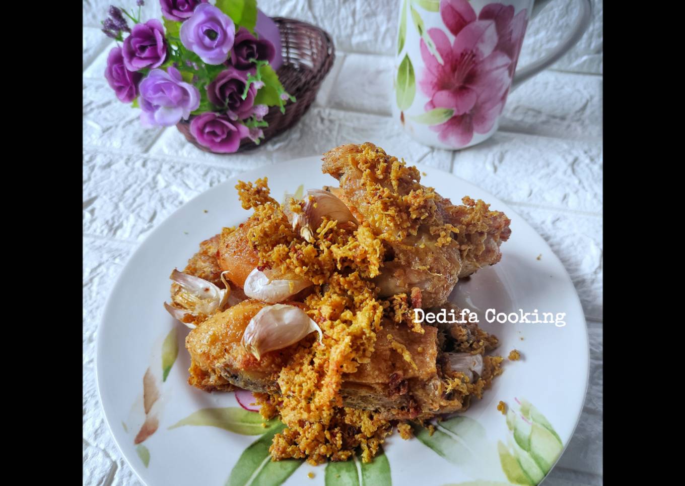 183. Ayam Goreng Garlic (Ayam Goreng Bawang)