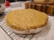 A picture of custard with evaporated milk