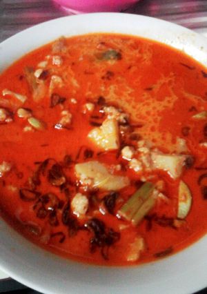 Foto resep Sayur ketupat untuk lebaran
