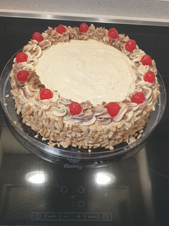 Una foto de Tarta de galletas con moka