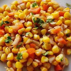 Sweet corn salad A picture of Sweet corn salad.