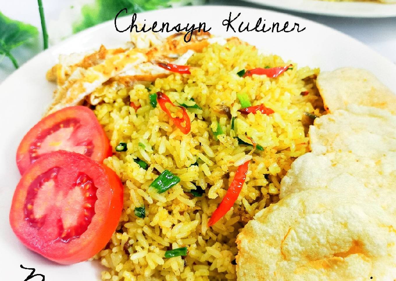 Nasi goreng bumbu kari