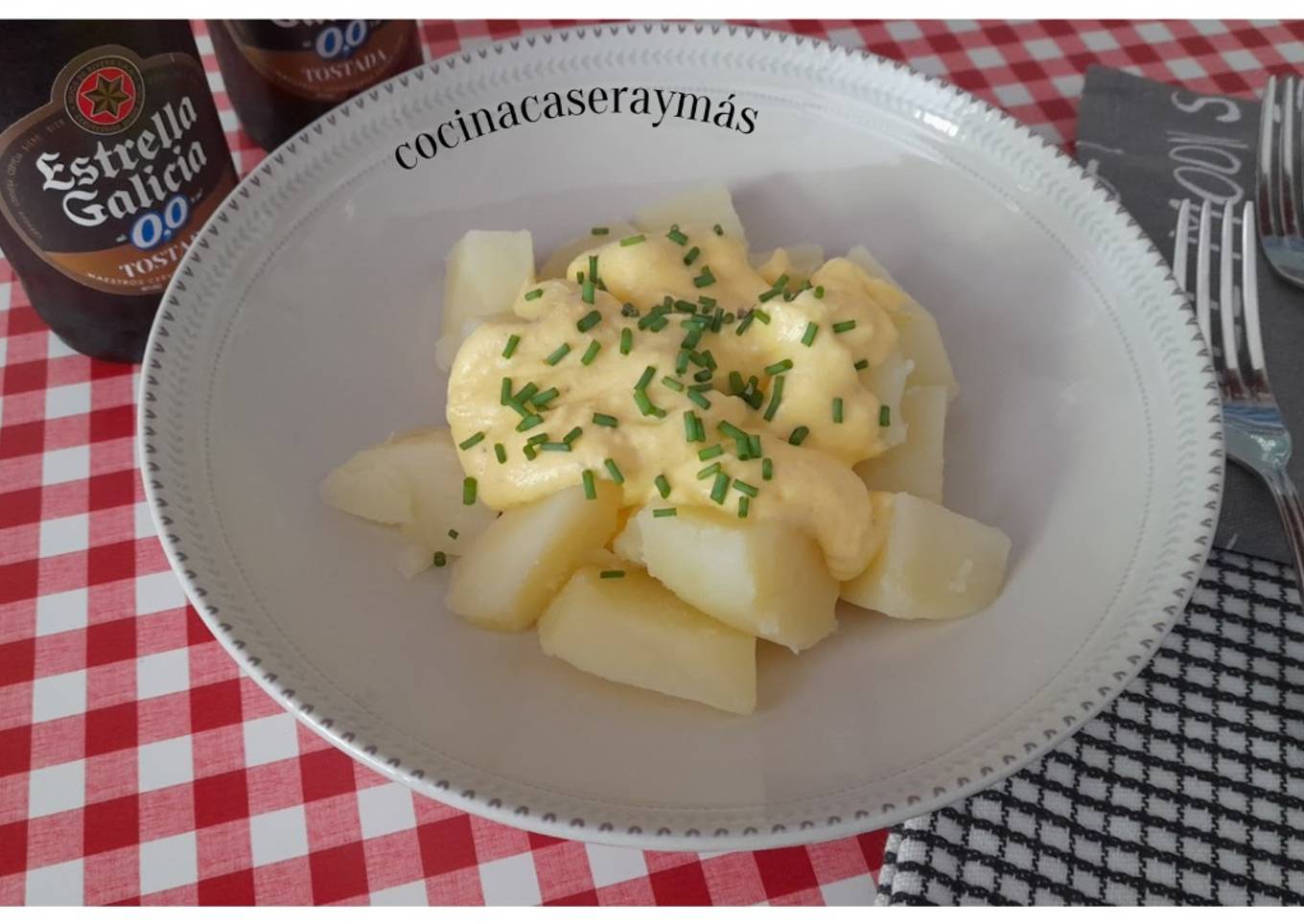 Patatas alioli fit