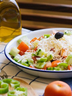 Una foto de Ensalada Shopska. Receta búlgara