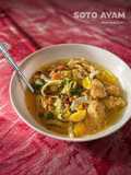 Soto Ayam Rempah Asli Nusantara + Perkedel Kentang