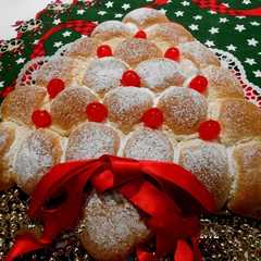 Una foto de Abeto navideño de brioche