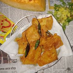 A picture of Pumpkin Pakoda.