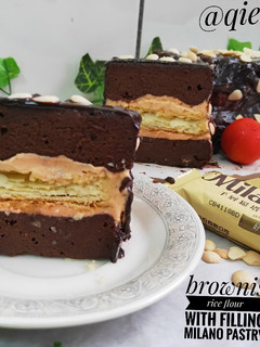 Foto resep Brownis tepung beras