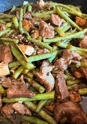 A picture of Adobong Sitaw.
