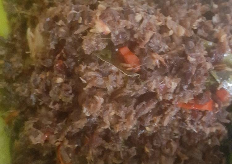 Resep Sambal Roa versi tongkol Anti Gagal