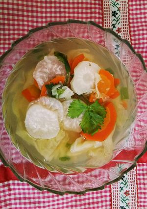 Foto resep Sayur Sup lobak bening