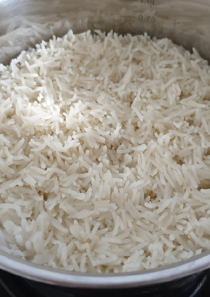 Una foto de Arroz blanco perfecto