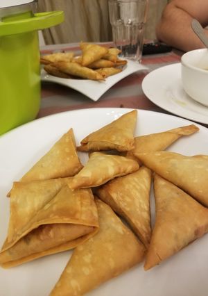 صورة لوصفة سمبوسك خضار