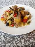 Faraona alla giardiniera