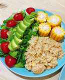 Salad giấm, dầu olive