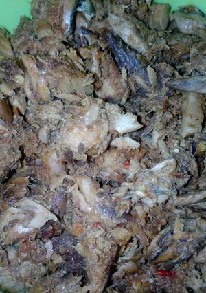 Foto resep Ikan cakalang kukus suir pedas