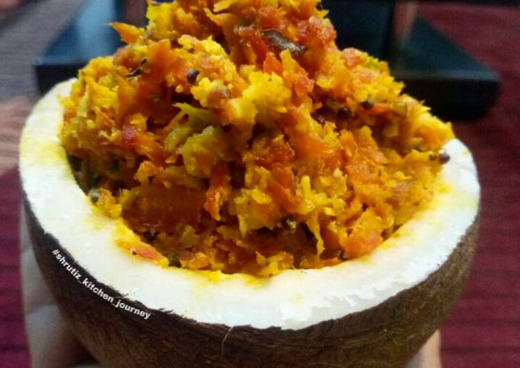 Simple Way to Prepare Award-winning Carrot Thoran