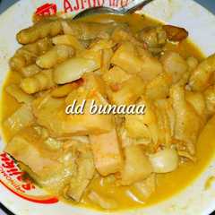 Opor Nangka Ceker Ayam রেসিপির প্রধান ছবি