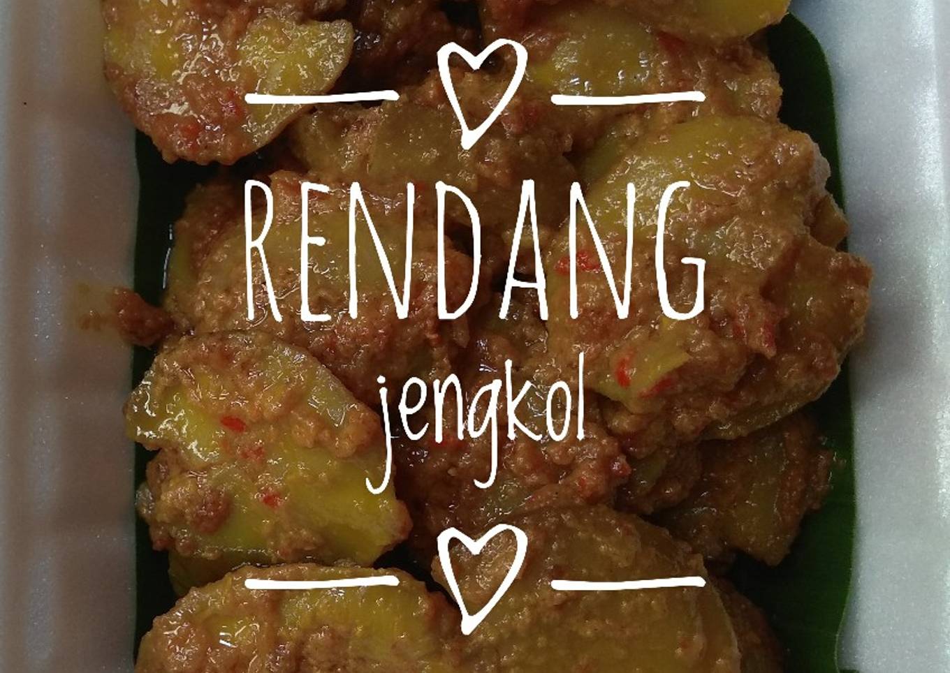 Rendang jengkol