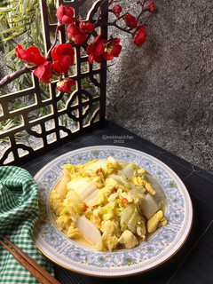 Foto resep Cah Telur Sawi Putih