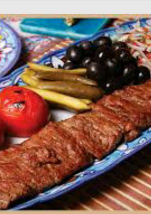عکسی از دستور کباب برگ