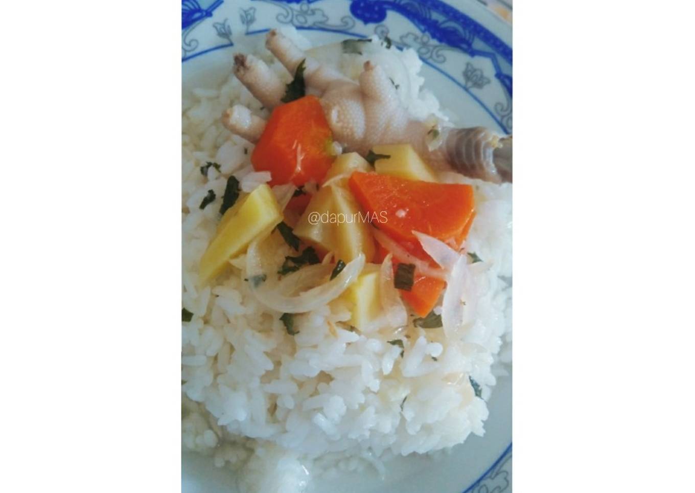 Sop Ceker Ayam super gampil