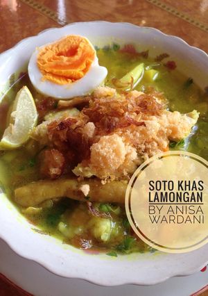 Foto resep Soto khas Lamongan