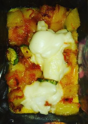 Une photo de Gratin de les légumes