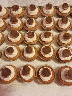 Gesztenyés muffin recept fotója