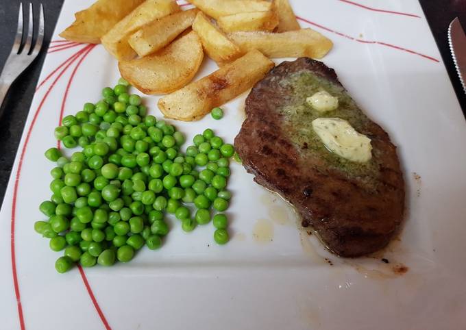 My Grilled Medallions in Garlic & herb Butter. 💖