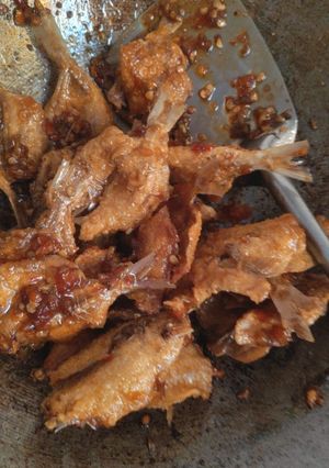 Foto resep Ikan asin pedas manis