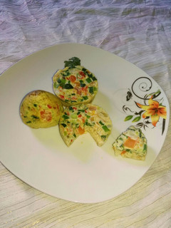 A picture of Steamed egg/Muffins.