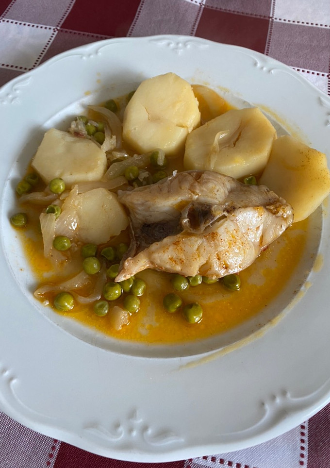 Una foto de Caldeirada de pinto á galega