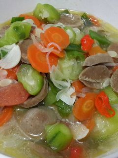 Foto resep Sayur Oyong Bakso
