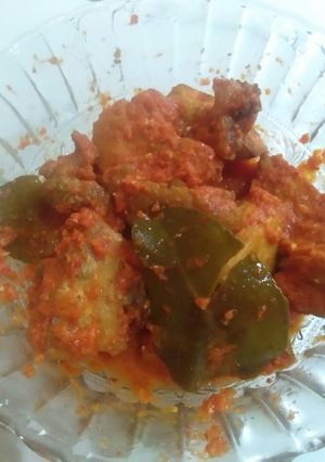 Foto resep Ayam Tahu Sambal Merah Praktis n Simple