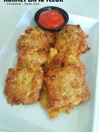 Langkah Gampang Membikin Resep Kornet lapis telur yang Lezat Anti Ribet, Bikin Ngiler