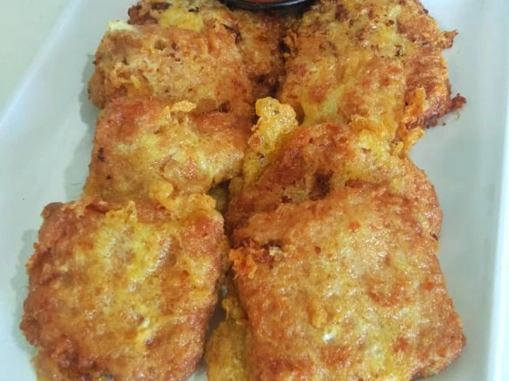 Langkah Gampang Membikin Resep Kornet lapis telur yang Lezat Anti Ribet, Bikin Ngiler