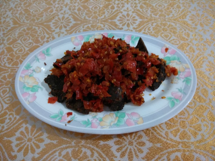 Langkah Mudah untuk Menyiapkan Dendeng paru balado, Enak