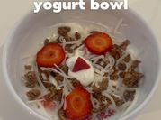 A picture of coconut yogurt