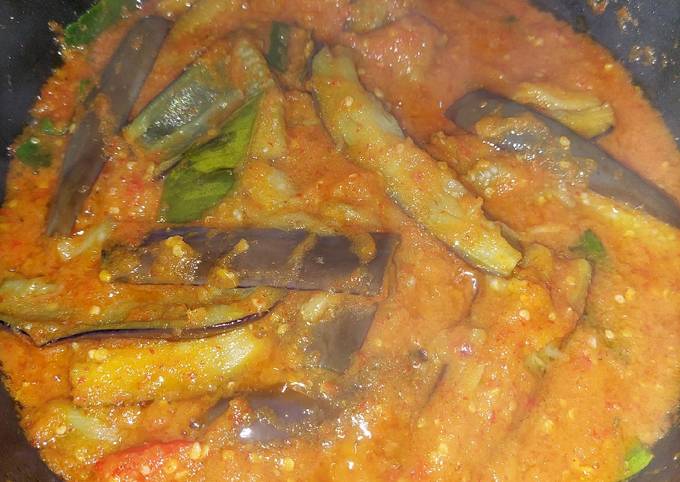 Resep: 12. Sambel terong ungu Bahan Sederhana