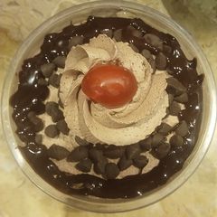 A picture of Creamy brownie delight.