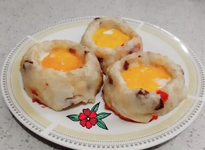 Una foto de Nidos de Papas Rellenos *Scarleth