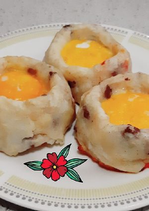 Una foto de Nidos de Papas Rellenos *Scarleth